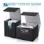 Hộp đựng thẻ trống có tab 120 chiếc Bộ chia thẻ giao dịch Khay phân loại thẻ Khay tách thẻ Hộp đựng thẻ trống Thẻ chia thẻ