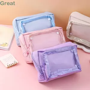 Túi đựng bút GREAT, Bút chì dung tích lớn chín lớp, Học sinh sắp xếp văn phòng phẩm có thể tháo rời