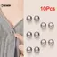KUZHEN 10 Chiếc Ngọc Trai Nút Chân DIY Trang Trí Nút An Toàn Có Cho Giày Nón Túi Khăn Choàng Cổ Kim Bule Cố Định Pin Trâm Cài HOT