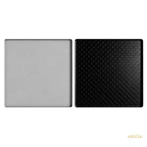 Exhila Tấm cao su topo bền bỉ cho máy sấy máy giặt có cạnh cao để bảo vệ sàn 20X20 inch
