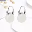 Bluelover Phong Cách Cổ Đại Ngọc Hạt Bông Tai Nhẹ Nhàng Thời Trang Tính Khí Tai Bule Dành Cho Nữ Cô Gái Retro Bông Tai Trang Sức Phụ Kiện Quà Tặng Mới