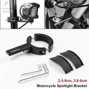 GILL 1 / 2 Chiếc Giá Đỡ Đèn Pha Xe Máy, Giá Đỡ Gắn Đèn Pha Đa Năng Có Thể Điều Chỉnh, Giá Đỡ Đèn 2cm-6cm Để Gắn Đèn Thuyền Đèn Sương Mù Đèn Ngoại Thất