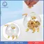Đáng Yêu Lợn Thủy Tinh Heo Con Ngân Hàng Trong Suốt Đồng Xu Tiết Kiệm Bình Cho Trẻ Em Lễ Hội Quà Tặng Và Để Bàn Lưu Trữ