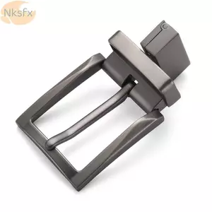 Thanh cuối NKSFX, Thay thế khóa thắt lưng cổ điển Prong đơn, Thủ công bền bỉ DIY Khóa chốt 3,5cm
