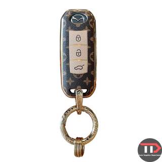 Vỏ chìa khóa xe cảm giác cao cấp Mazda Thích hợp cho Axela / CX-5 / CX-8 / Atz