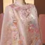 Mới Phong Cách Trung Hoa Phong Cách Phương Tây Jacquard Đứng Cổ Ba Phần Tư Tay Áo Sơ Mi Nữ Lỏng Lẻo Tính Khí Thanh Lịch Mỏng Hơn