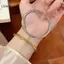 LUImo Thép không gỉ nhẹ Vòng đeo tay dành cho nữ Vòng đeo tay vàng bạc được đánh bóng Hoàn hảo cho kỳ nghỉ du lịch SBS