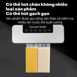 Máy hút chân không cắm điện đa năng | Bảng điều khiển tiếng Anh, khô/ướt, niêm phong mạnh mẽ, tặng 10 túi hút 17*25CM