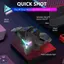 Bộ điều khiển trò chơi 4 ngón tay RGB A1 cho cần điều khiển chuyên nghiệp kích hoạt chơi Game di động cho điện thoại di động
