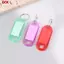 ECK 10 Chiếc Móc Khóa Nhiều Màu Chìa Khóa ID Nhãn Thẻ Hành Lý Thẻ ID Số Khách Sạn Phân Loại Thẻ Móc Khóa Móc Khóa Màu Sắc Ngẫu Nhiên HOT