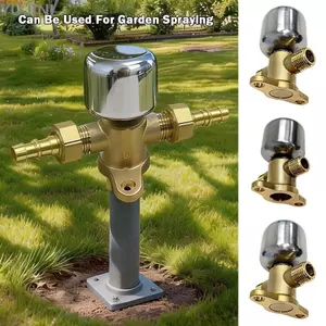 Bình xịt điện YUJUNI, Bình phun áp lực tăng áp bằng đồng nguyên khối, Bình áp lực chống ăn mòn có thể tháo rời Bình phun vườn chống rò rỉ Sử dụng xi lanh