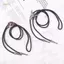 PNPIA- Đầu bò có thể điều chỉnh Ngôi sao năm cánh Cao bồi phương Tây Bolo Tie Rodeo Dance Netie Mặt dây chuyền da giả Nelace