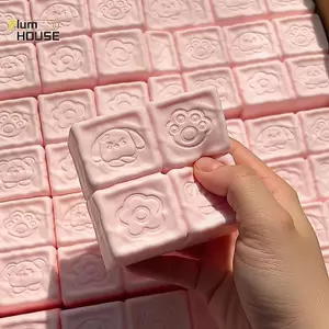 PlumHOUSE Squishy Dâu Sữa Lập Phương Bánh Mì Bóp Đồ Chơi Cảm Ứng Mềm Giảm Căng Thẳng Tăng Chậm Cảm Giác Fidget Đồ Chơi Dành Cho Trẻ Em Người Lớn VN
