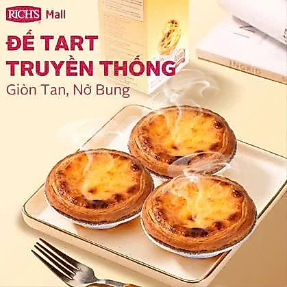 Túi Đế Bánh Tart Truyền Thống - 25 Cái (GIAO HOẢ TỐC HCM)