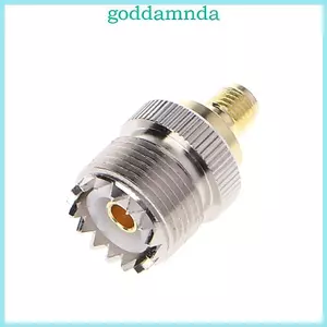Bộ chuyển đổi đầu nối đồng trục RF nữ GODD SMA sang UHF SO-239 SO239