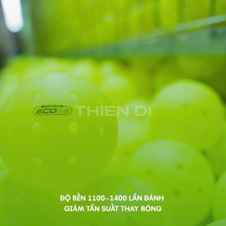 [Chính hãng] Bóng thi đấu Pickleball Facolos F-Eco 48 lỗ bóng đạt chuẩn, đồ bền cao dùng cả trong nhà và ngoài trời