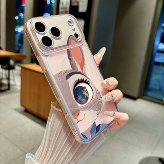 Ốp lưng hình cáo và thỏ dành cho iPhone 11/12/13/14 ProMax/15/16/17/7/8Plus/XR/X/XS Max