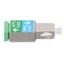 Bộ chuyển đổi BORAGETE SC / UPC Nam sang SC / APC Nữ, Bộ chuyển đổi sợi quang SM 9 / 125 1200nm sang 1600nm, Bộ chuyển đổi kết nối tổn thất thấp cách ly tuyệt vời Hiệu suất cao Truyền dữ liệu