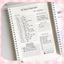 Sổ kế hoạch hằng ngày daily planner kích thước A5 120 Trang gáy lò xo