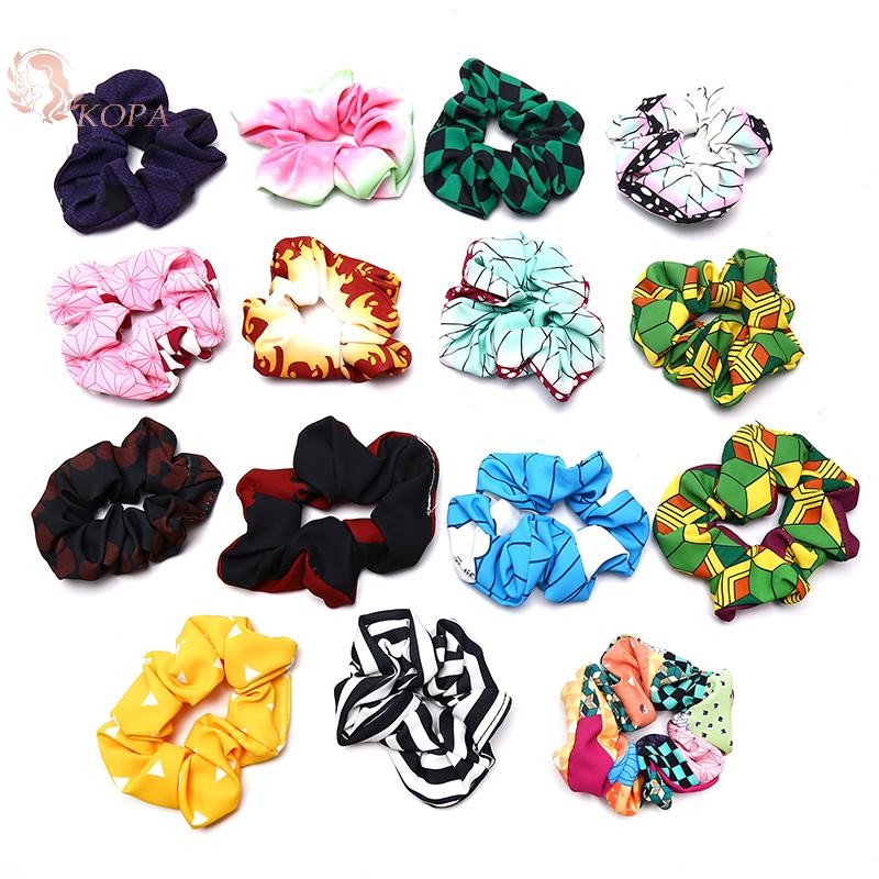 Thời trang KOPA 2021: Băng đô thủ công co giãn Scrunchie VN