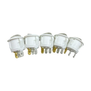 K KCD6 Rocker Switch có đèn 10A250V Điều khiển nguồn 3 chân Nút công tắc nguồn 2 tốc độ Khởi động TQOO