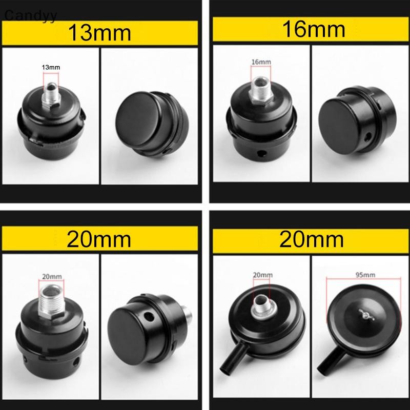 NDY 13mm 16mm 20mm Máy nén khí Bộ lọc kim loại Bộ giảm thanh không dầu Bộ lọc không khí Chủ đề N