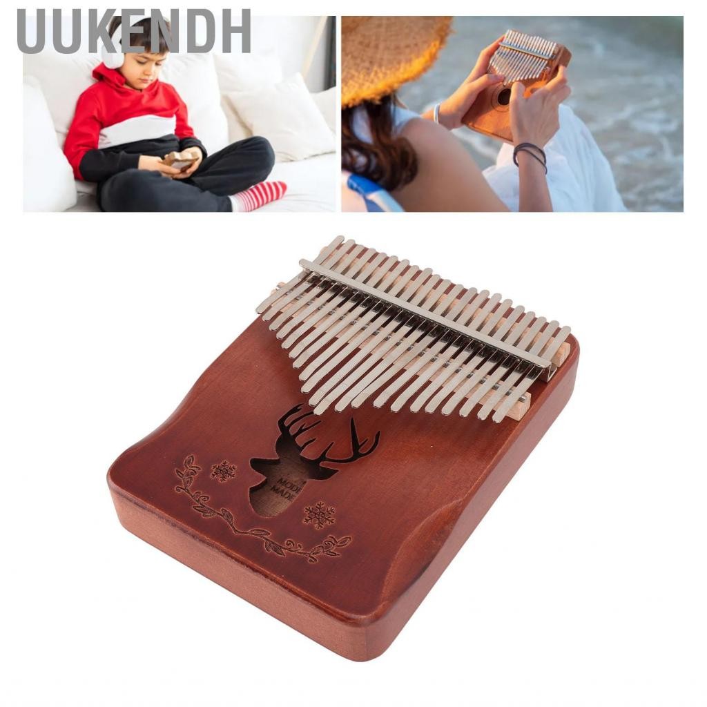 Uukendh Uukendh-vn rắn koa kalimba ngón tay cái piano gỗ đơn di động