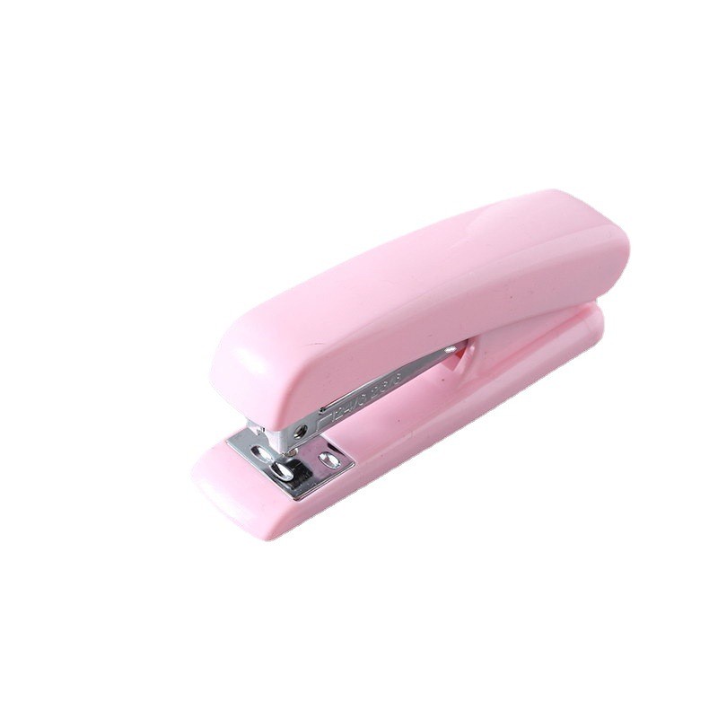 Máy bấm màu Macaron có thể tháo rời Nhỏ tươi Tiết kiệm lao động Stapler Văn phòng sinh viên Máy bấm đa chức năng Văn phòng phẩm BPXJ