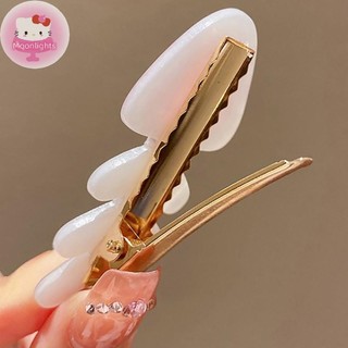 Moonlights Nhật Bản Dễ Thương Cá Nhỏ Xương Kẹp Tóc Bé Gái Nổ Kẹp Gãy Sinh Viên Oril Vui Nhộn Kẹp Tóc Mũ EN