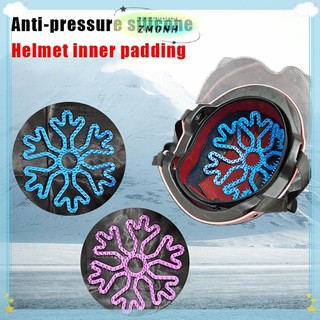ZMONH Mũ Bảo Hiểm Linh Hoạt Chống Biến Dạng Bên Trong Silicon Pad Thông Khí Mũ Bảo Hiểm Lót Miếng Lót Mũ Bảo Hiểm Đệm Xe Máy Xe Đạp Mũ Bảo Hiểm Phụ Kiện