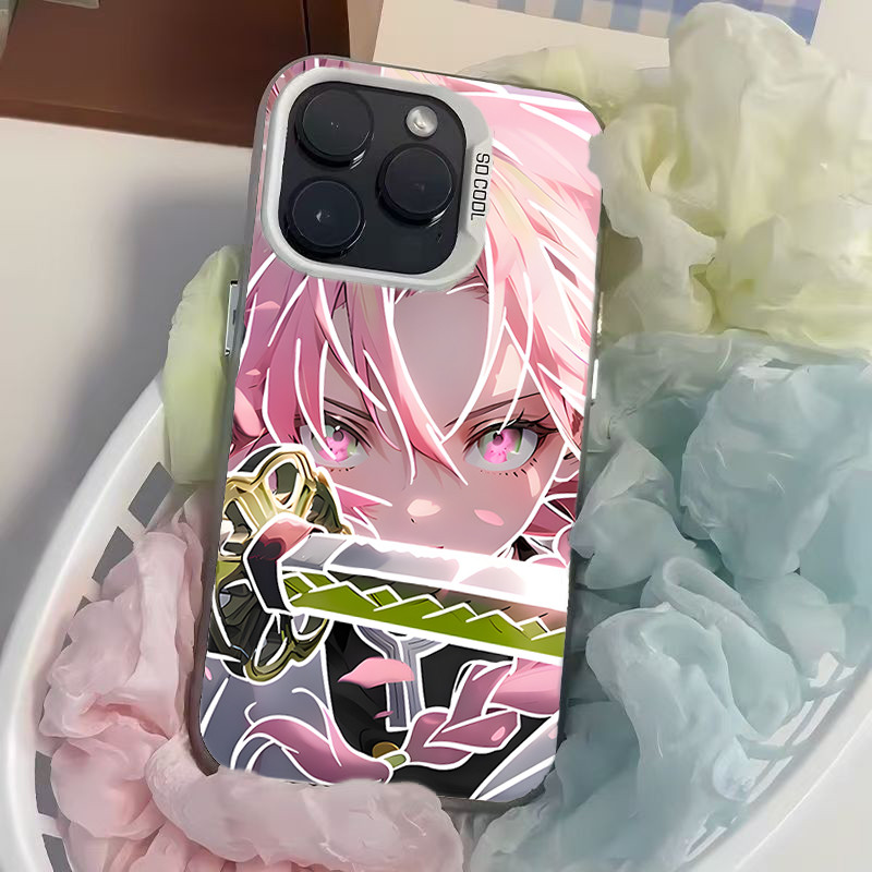 Ốp Lưng iPhone Hình Thiếu Nữ Anime Dễ Thương - Tương Thích 16/15/14/13/12/11 Pro Max, XS Max, X