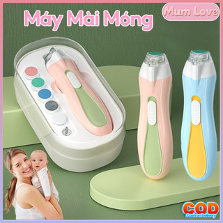 Máy Mài Móng,Đánh Bóng Không Ồn,Có Thể Sạc Qua Cổng USB,mài Móng Tay An Toàn Không đau,cho Bé Và Gia đình