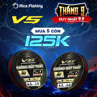 Trục câu không nút thắt RICE FISHING loại bỏ nút thắt 2 đầu tăng sức tải phiên bản 2025 DC-26