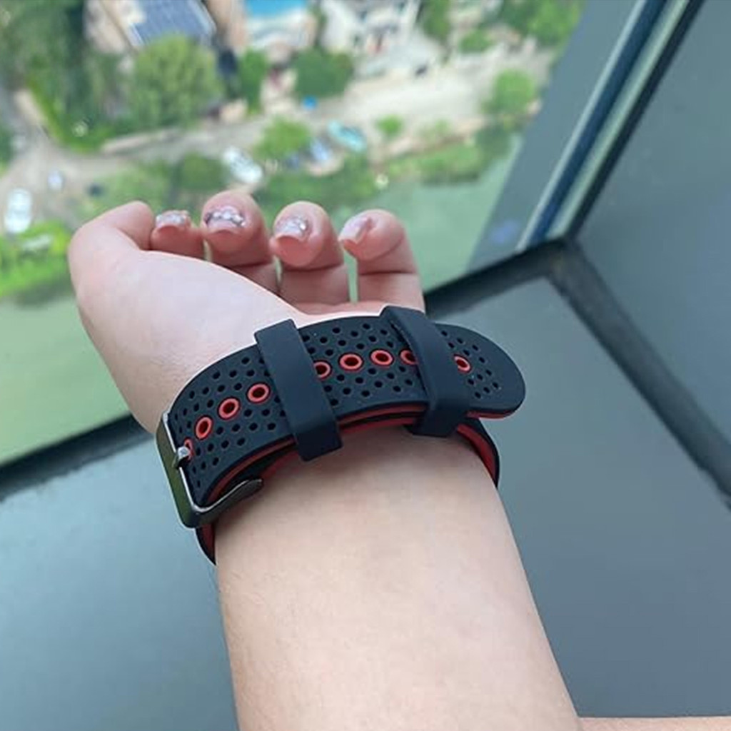 Dây đeo silicon thoáng khí cho vòng tay Amazfit T-Rex 3 / T-Rex 2 / T-Rex Pro / T-Rex Ultra