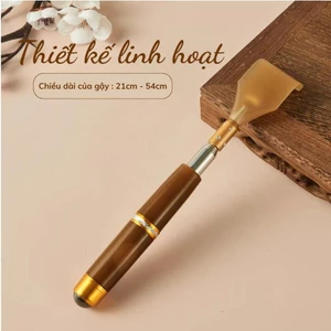 Gậy gãi ngứa lưng inox 304 rút gọn kéo dài nhỏ gọn tiện lợi nhiều loại nhiều hình dáng Massage