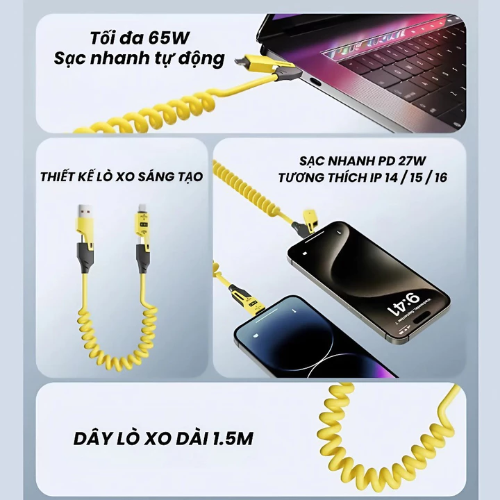 Charging Cable – 65W – 2