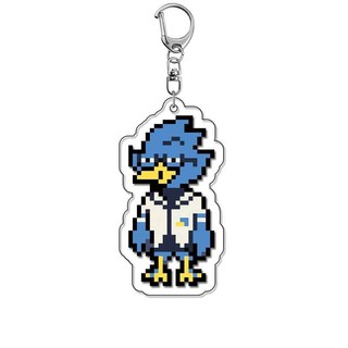 Anime Game Keychain Deltarune Kris Susie Ralsei Cosplay Accessories Cartoon Pendant Gift