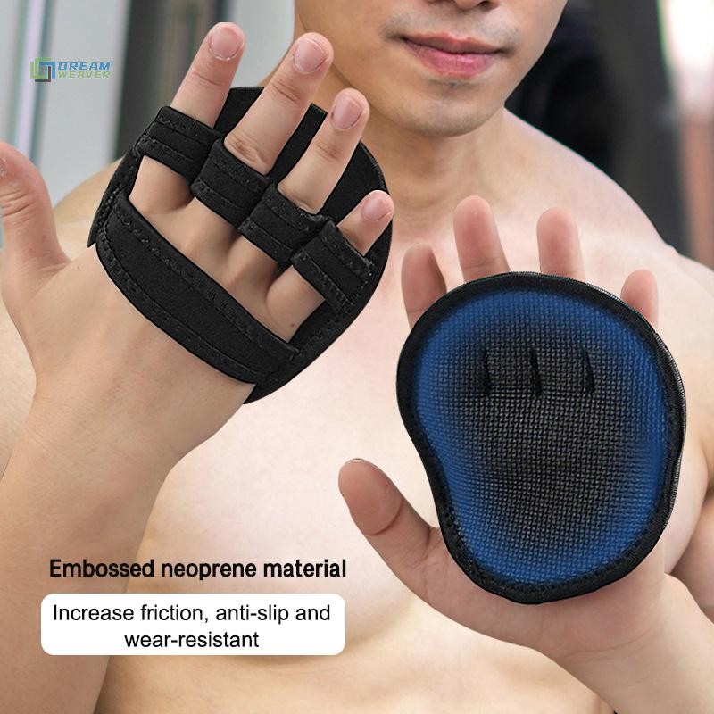 Cặp bảo vệ lòng bàn tay Găng tay tập thể dục cử tạ nửa ngón, đệm tạ lòng bàn tay, tập tạ, mới