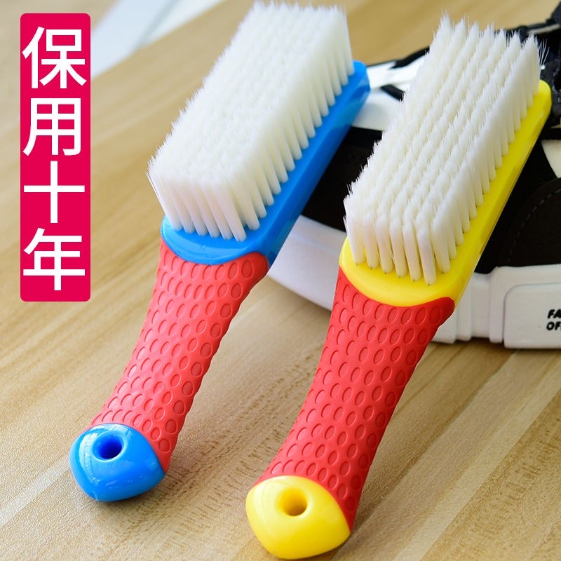 【COD】Bộ bàn chải chà giày lông mềm nhiều màu sắc, chất liệu lông tổng hợp mềm mại, dễ dàng làm sạch mọi ngóc ngách giày