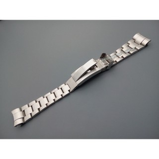 Dành cho dây đeo Rolex 21mm deepsea thép không gỉ rắn dây đeo đồng hồ cong có thể điều chỉnh khóa móc 44mm dây đeo