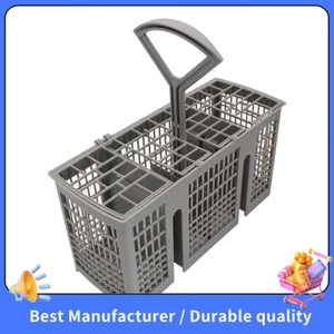Thay thế giỏ đựng dao kéo máy rửa chén đa năng, có tay cầm có thể tháo rời, giá đỡ dụng cụ rửa chén cho và 220 X 115 X 90mm