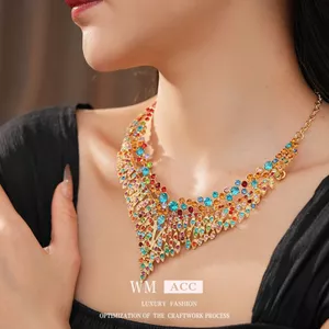 Thời Trung Cổ vintage Lá Tròn Bông Tai Vòng Cổ Ánh Sáng Sang Trọng Niche Cao Cấp Phù Hợp Với Phong Cách Cung Điện Retro Trang Sức 2026-6-11