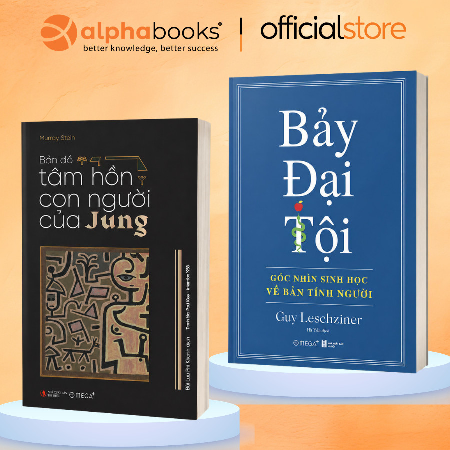 Sách - Lẻ/Combo: Bản Đồ Tâm Hồn Con Người Của Jung + Bảy Đại Tội (Omega+)