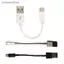 Cáp Micro USB SRVN Type C Sạc nhanh ngắn 10cm cho điện thoại Dây dữ liệu USB Dây chuyển đổi USB.