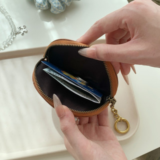 Mèo Dễ Thương Hình Mặt Đồng Xu Nữ Ví Móc Khóa Đồng Xu Lưu Trữ Tiền Mặt Xe Buýt Đựng Thẻ Ví