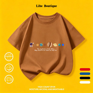 (Giao hàng trong 24 giờ) Áo Thun Unisex In Vũ Trụ Phi Hành Gia, Thoáng Mát Thấm Mồ Hôi, Nhiều Màu Lựa Chọn