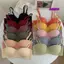 SAMO Push Up Bras, Áo ngực liền mạch màu kẹo có thể điều chỉnh, Áo ngực không dây nâng chống chảy xệ hợp thời trang dành cho nữ
