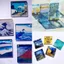 Phòng trưng bày nghệ thuật Hàng hóa Van Gogh Monet Đồ trang trí Series Mặt dây chuyền gạch Acrylic Bộ sưu tập quà tặng tự chế được vận chuyển vào ngày 9 tháng 7