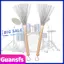 Guansfs Bàn chải đánh trống có thể điều chỉnh thực tế có thể thu vào chuyên nghiệp Bộ 2 dây chơi cho trống Jazz (M02511 vàng)