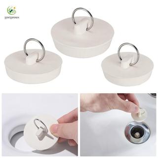 [FUXIN]Durable Rubber Drain Stopper 3 Piece Set Suitable for Bathroom and Kitchen Sinks